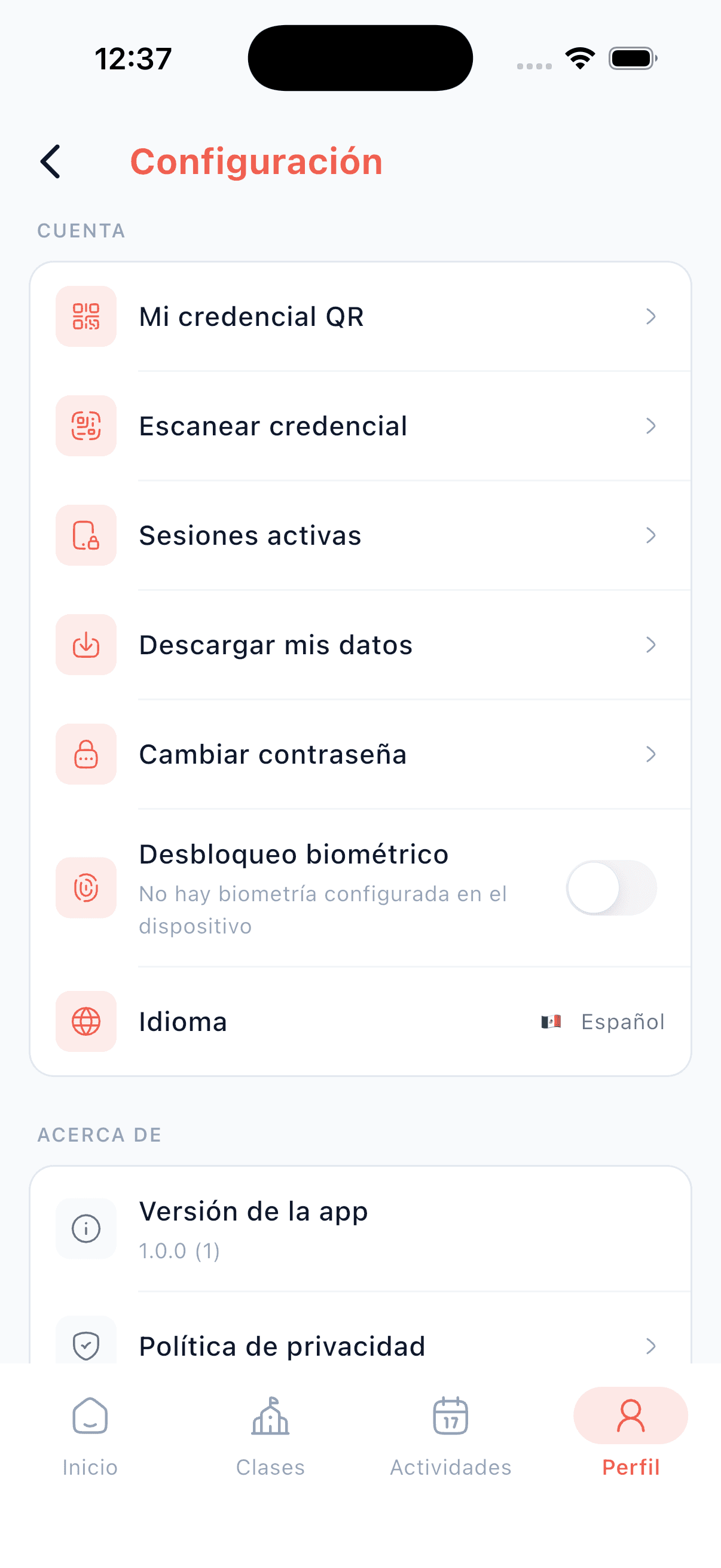 Configuracion
